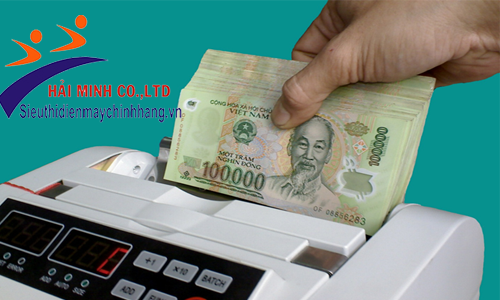 Máy đếm tiền chính hãng với thiết kế sang trọng